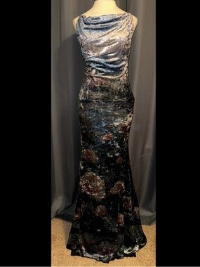 Current Mood Dolls Kill ‘STUNNING IMPRESSION’ Monet Water Lilies Dress L NWT
